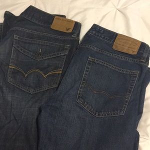 Mens American Eagle Dark Wash Jeans